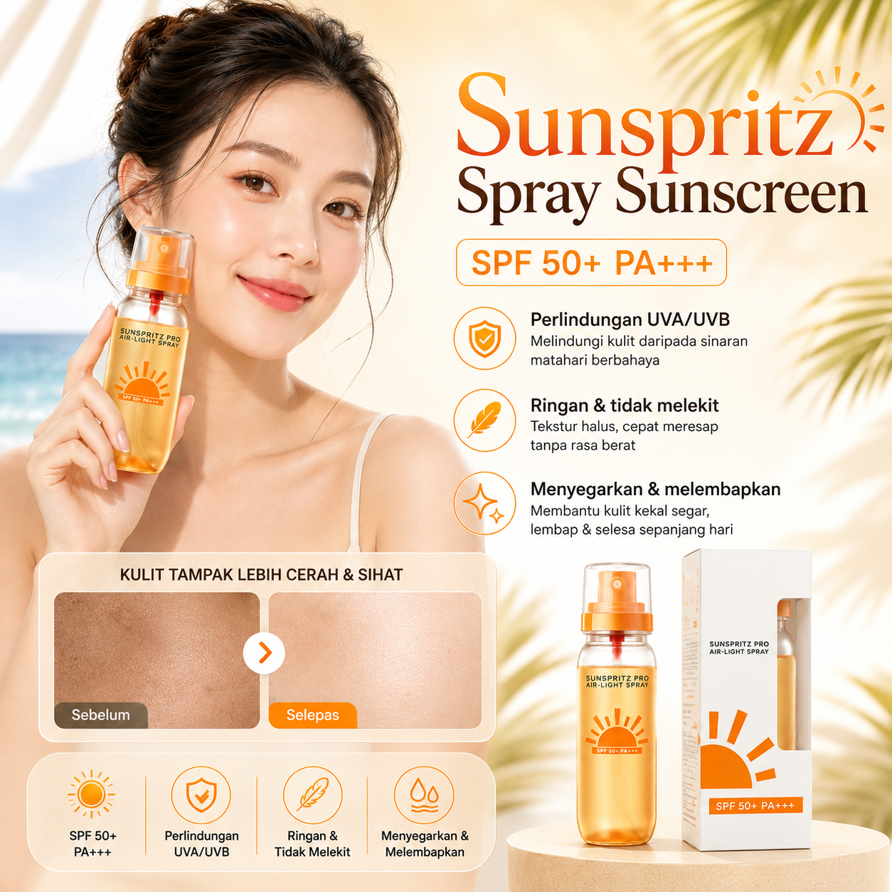 Spray Sunscreen Lerskin