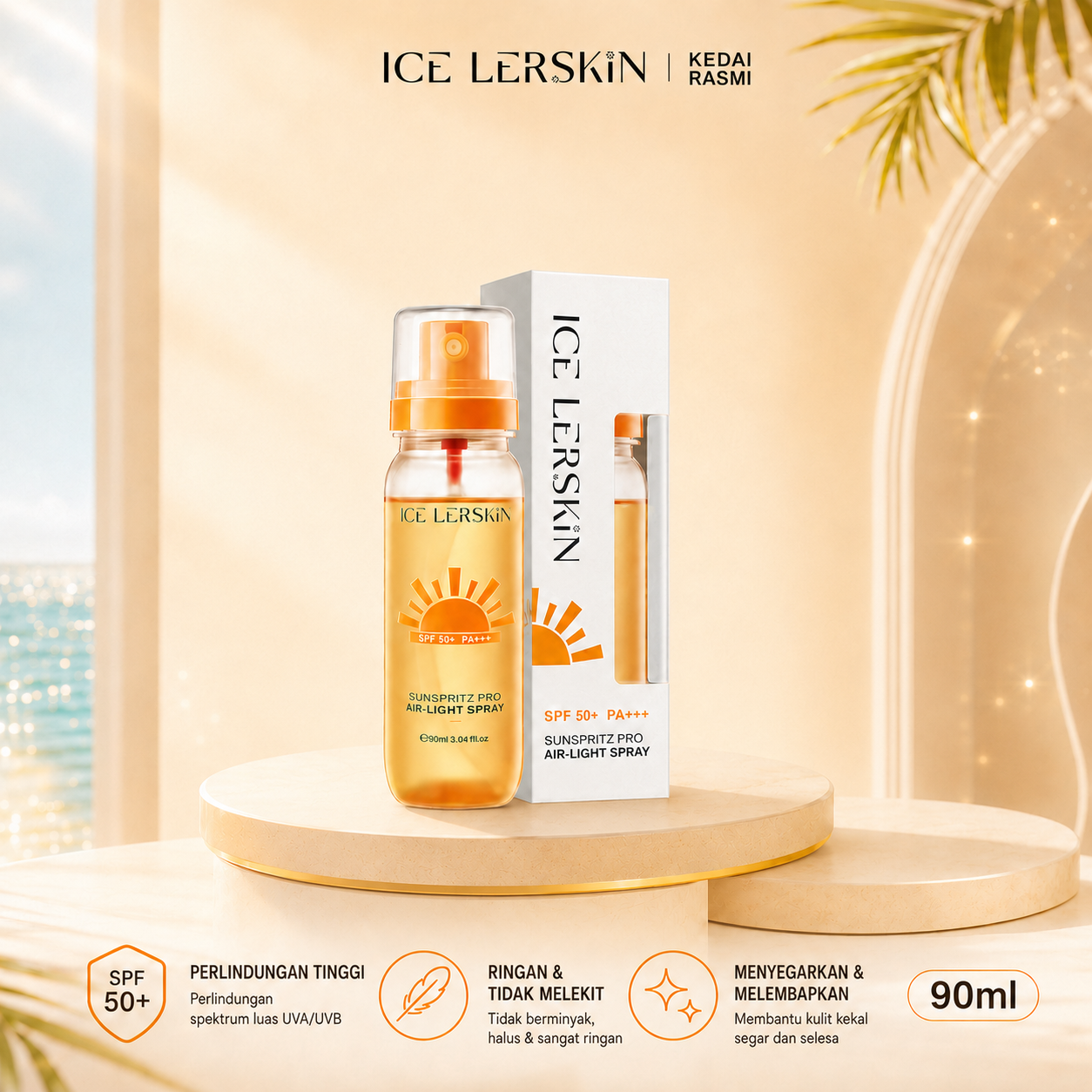 Set Trial Spray Sunscreen Lerskin